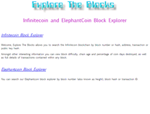 Tablet Screenshot of exploretheblocks.com